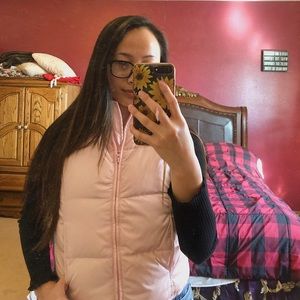 GAP Baby Pink Winter Vest